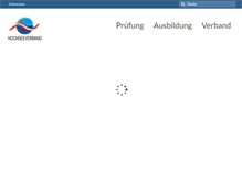 Tablet Screenshot of hochseeverband.at